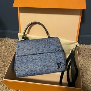 Louis Vuitton Epi Cluny BB Denim